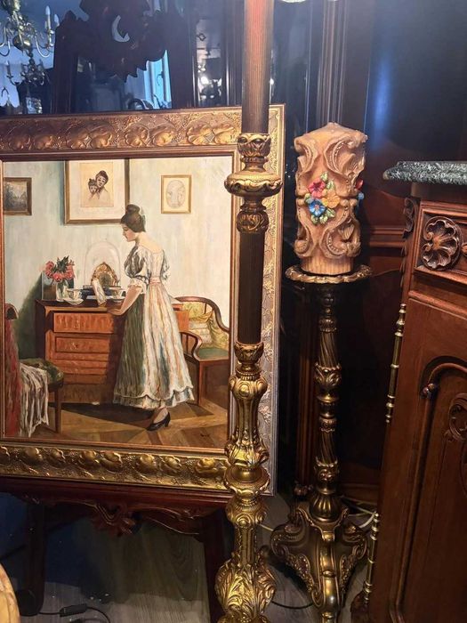 Lampă Podea Stil Tiffany,