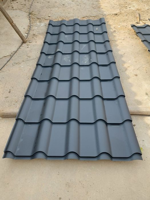 Tabla tip tigla si cutata, tabla cu roca vulcanica,garduri