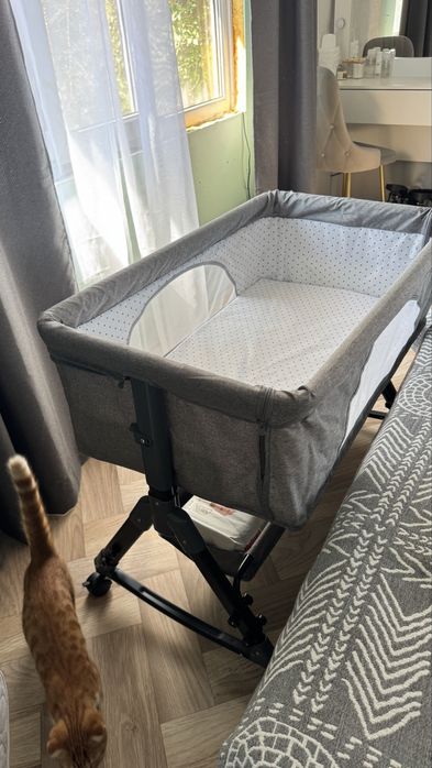 Продам кроватку манеж приставная