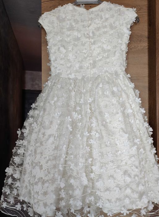 Луксозна детска рокля "Petite fleur"11-12г