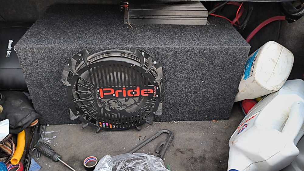 Сабвуфер pride с усилителем uno xl