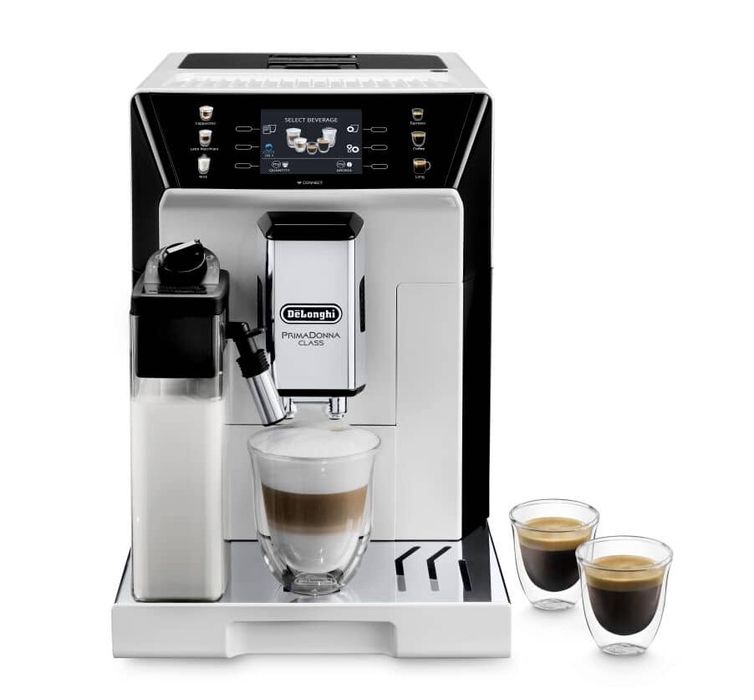 Автоматична кафемашина De’Longhi PrimaDonna Class (модел ECAM550.65.W)