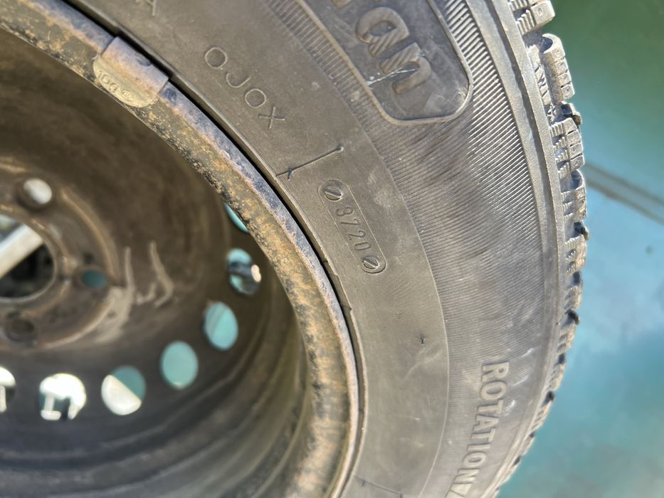 Железни джанти 15 цола, 5*114,3 със зимни гуми