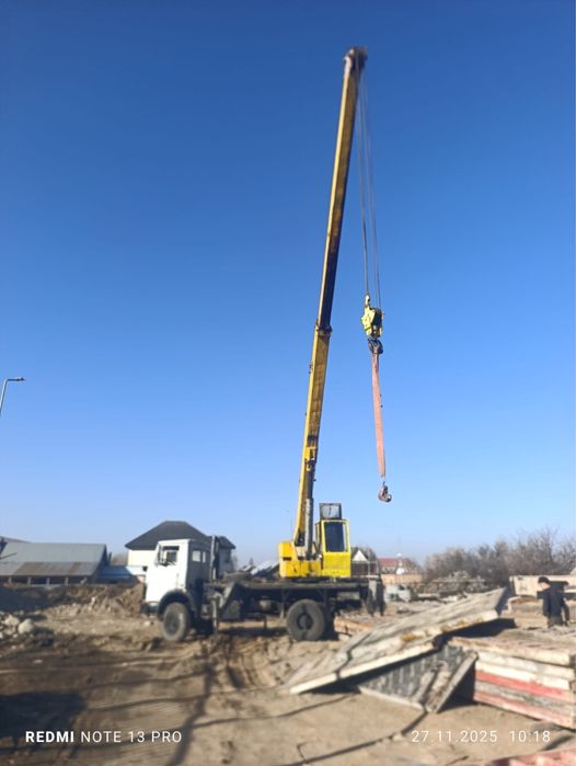 Авто кран аренда с водителем