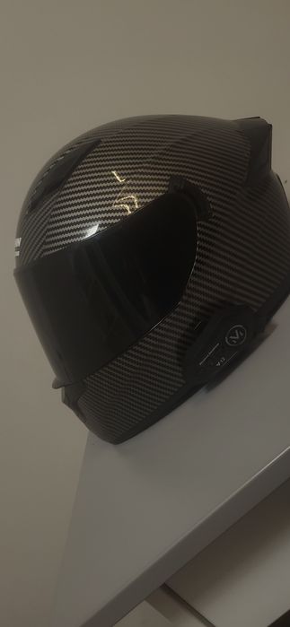 Casca moto , model de carbon ,marimea L