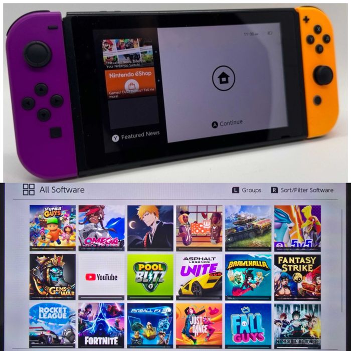 Nintendo SWITCH + игри