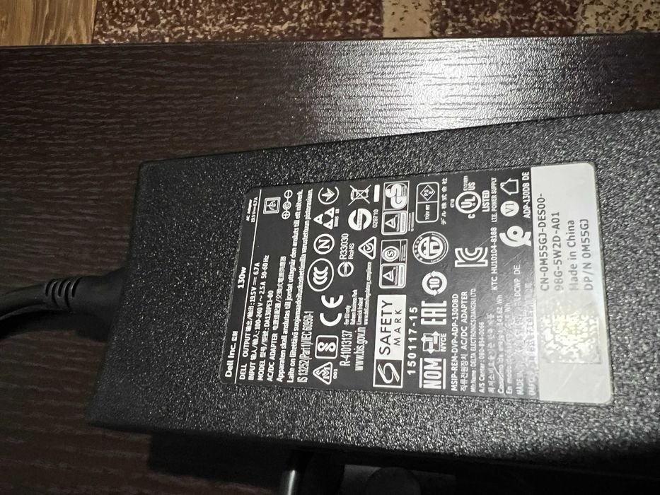 Docking station Dell WD19, USB-C, adaptor 130W