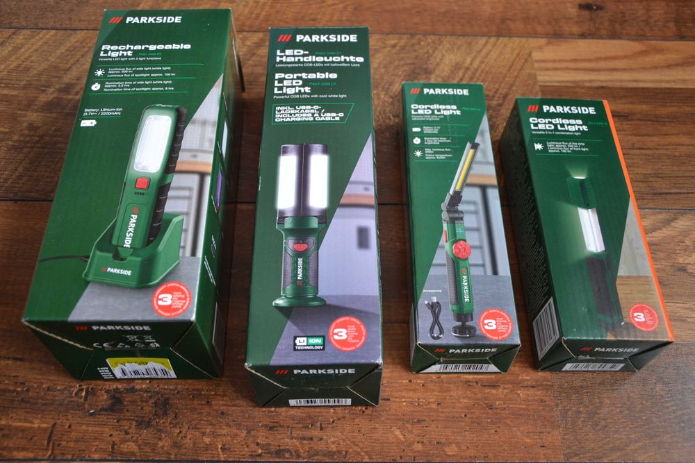 Нови LED Лампи Parkside