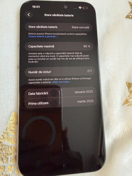 Iphone 16 pro max,256 GB