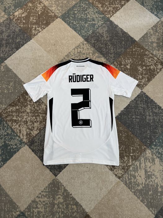 Мъжка футболна фланелка GERMANY - Rudiger 2024