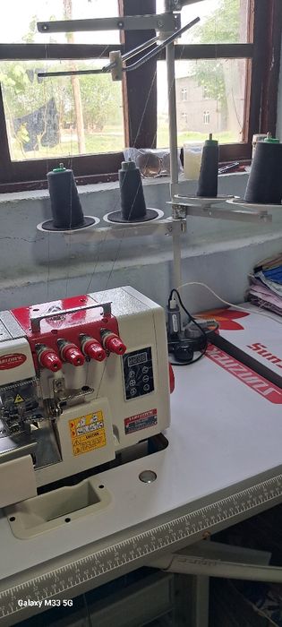 Overlok 4iplik. Yangi, 15 kun bo‘ldi olinganiga.