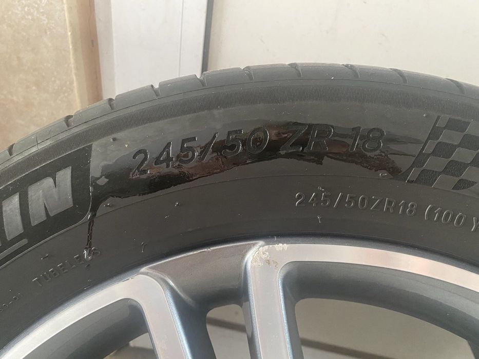 Джанти Мерцедес S Class с гуми Michelin Pilot Sport 4 dot 19