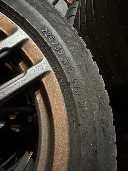 Jante Bmw Seria 5 G30 225 45 17 Anvelope iarna Pirelli Sottozero RSC