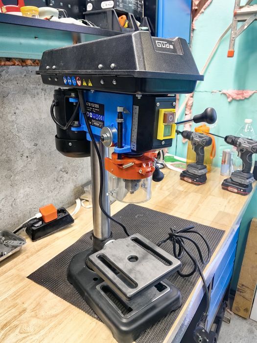 Настолна бормашина GUDE GTB 13/355, 350 W, 1.5-13 мм