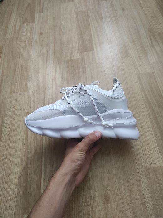 Versace chain reaction triple white