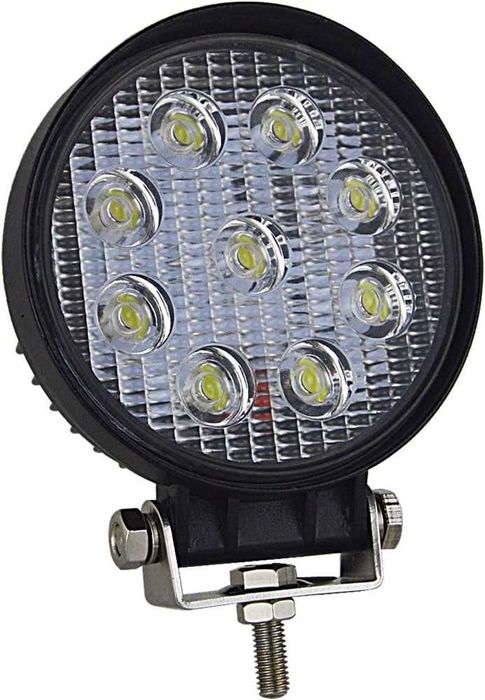 27W LED Диоден халоген с 9 диода - 12/24V