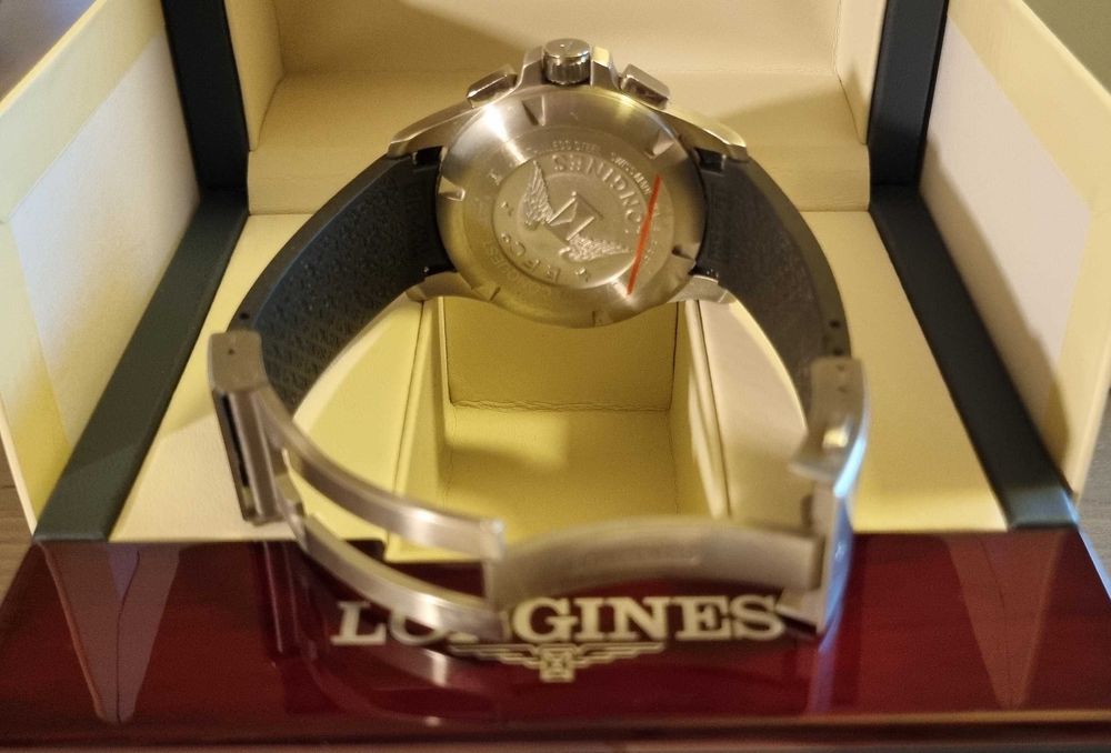 Ceas Longines Conquest V.H.P. Chronograph L3.727.4.76.9