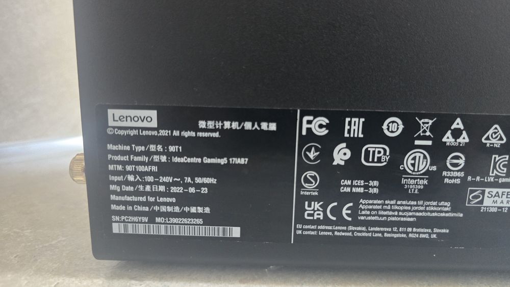 Kit upgrade Lenovo IdeaCentre Gaming 5 LGA1700 – Placă de bază + sursă 500W Platinum + carcasă + cooler