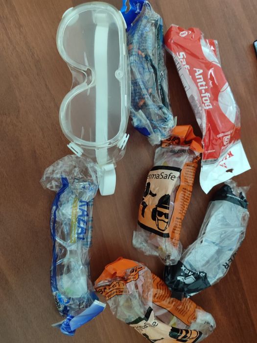 Очки новые, защитные, двух видов