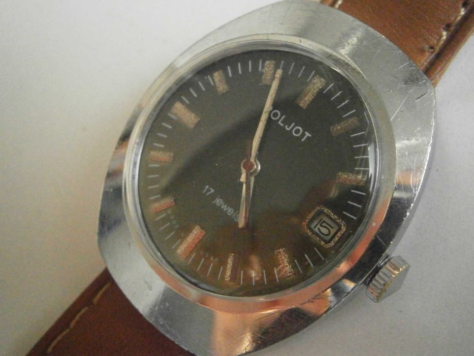 POLJOT, 17 jewels, cal. 2614.2H, 37,0 х 44mm, XL case, made in USSR