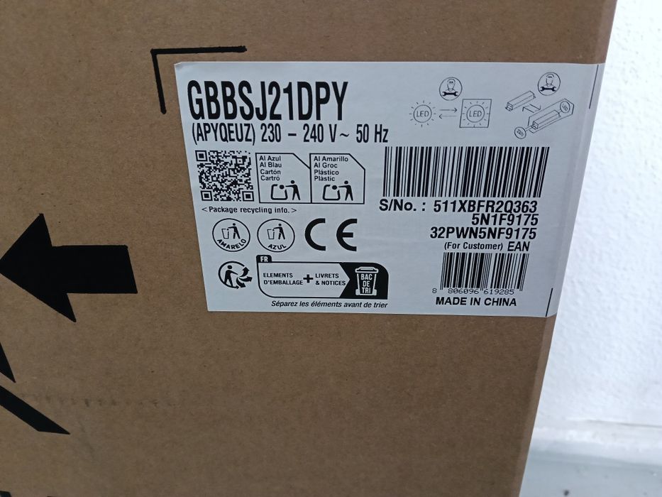 Combina frigorifica LG thinq noua 2.02