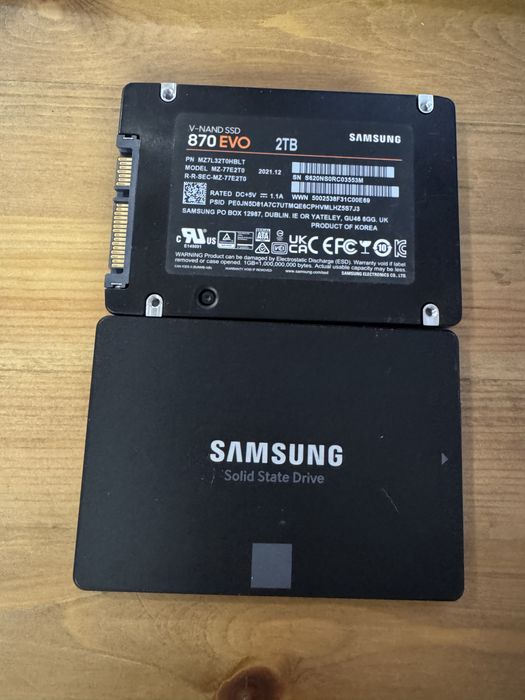 Ssd samsung 870 evo 2tb
