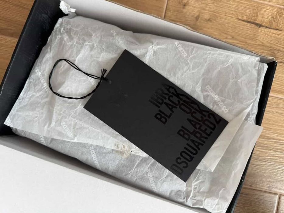 DSQUARED2 Ibra Black on Black - обувки