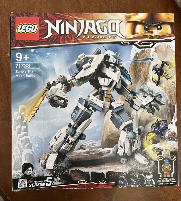 Lego Ninjago 71738 Битва с роботом Зейна