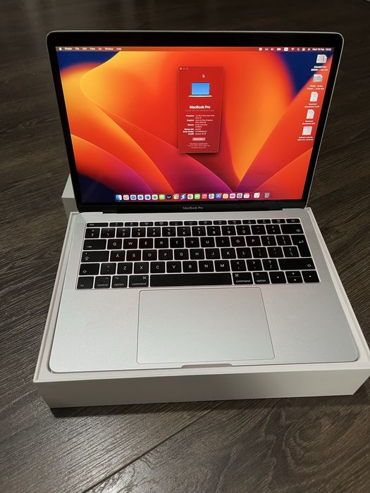Macbook Pro 13” 2017 retina 8gb ram 1tb ssd
