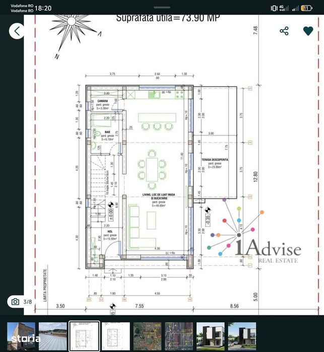 Casa Moderna In Curs De Finisare