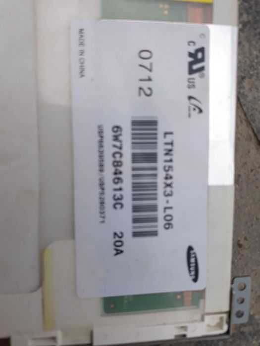 Display laptop Samsung LTN154x3