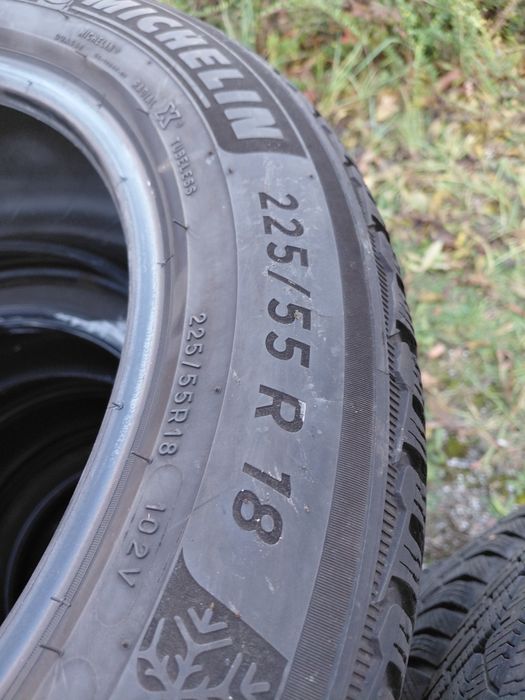 225/55/18" michelin 4бр.гуми