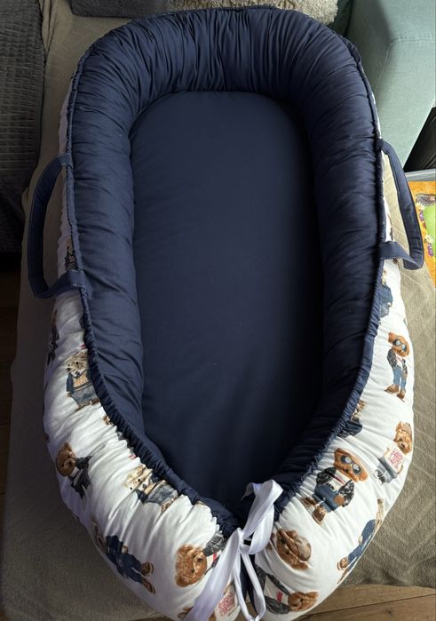 Двулицево бебешко гнездо Размер XL - 100x55см