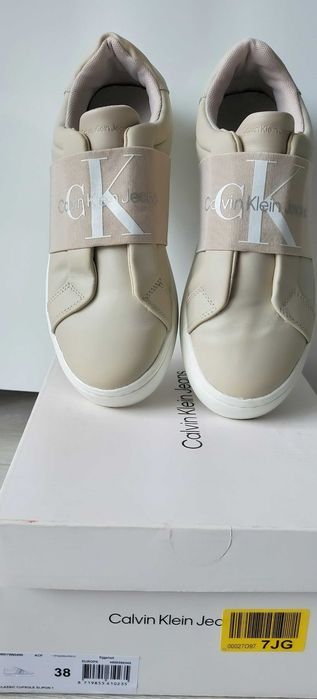 Pantofi Calvin Klein piele