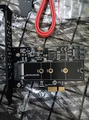 PCIE към M.2 NGFF разширителна карта, високоскоростна High Craft Step