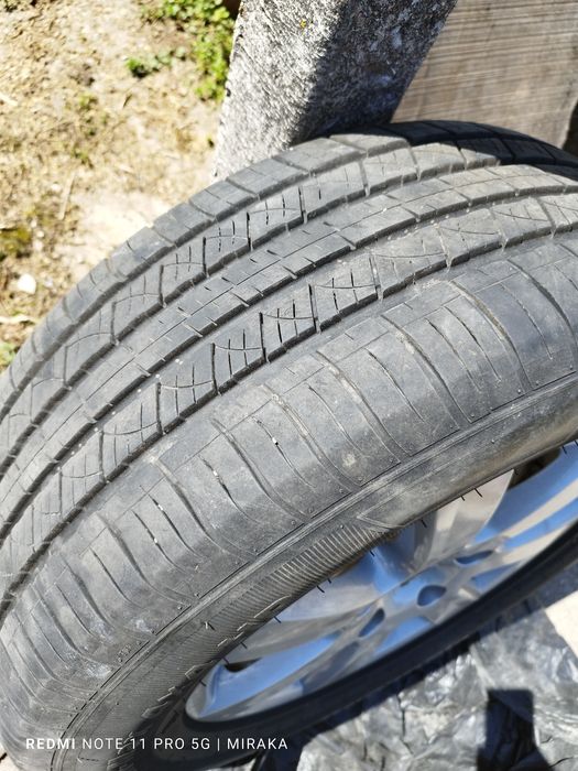 Джанти с гуми 17 цола Фолксваген Туарег 5х130