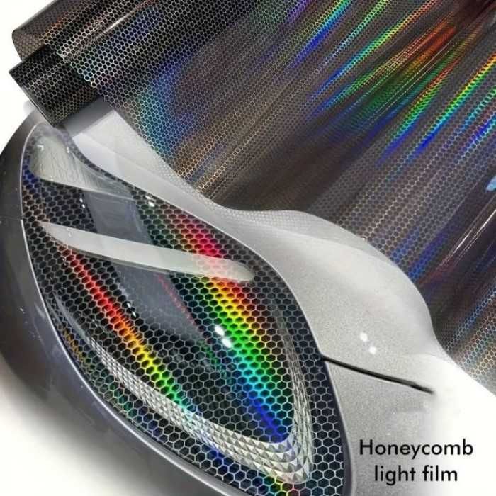 Фолио за фарове и стопове Automat-Тип пчелна пита, 30см x 10 метра