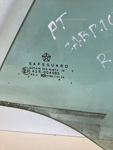 Стъкло за задна дясна врата за Chrysler Pt Cruiser кабриолет (2008)