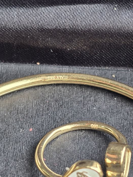 Кольцо с браслетом.