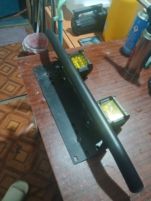 Противотуманка с подномерником