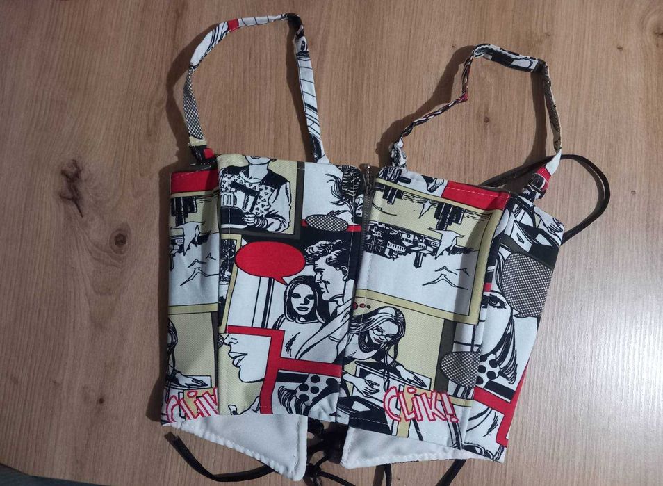 Бюстие кроп топ Megz