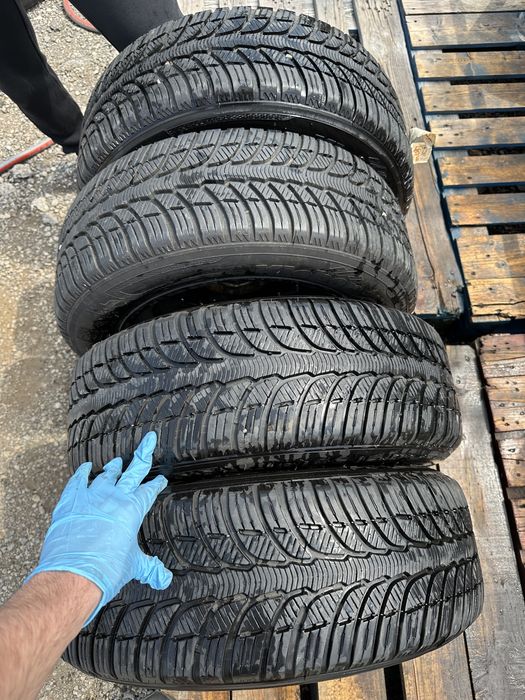 Лети джанти 4 броя джанти 5х112 16 цола с гуми 215/55/16