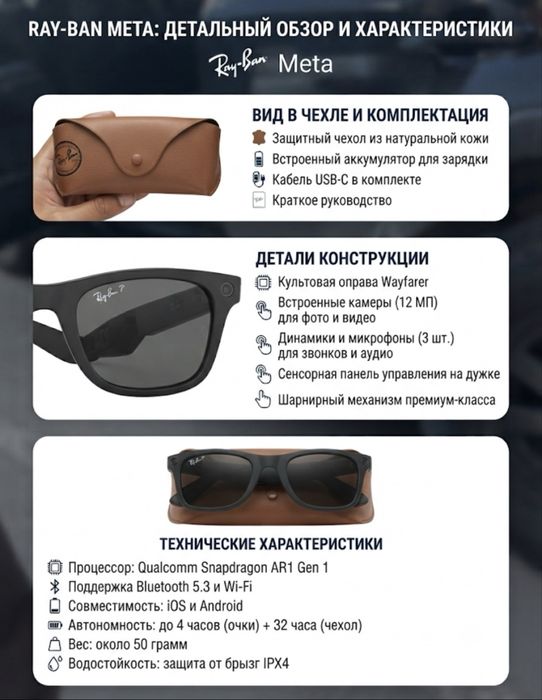 Ray-ban meta умный очки