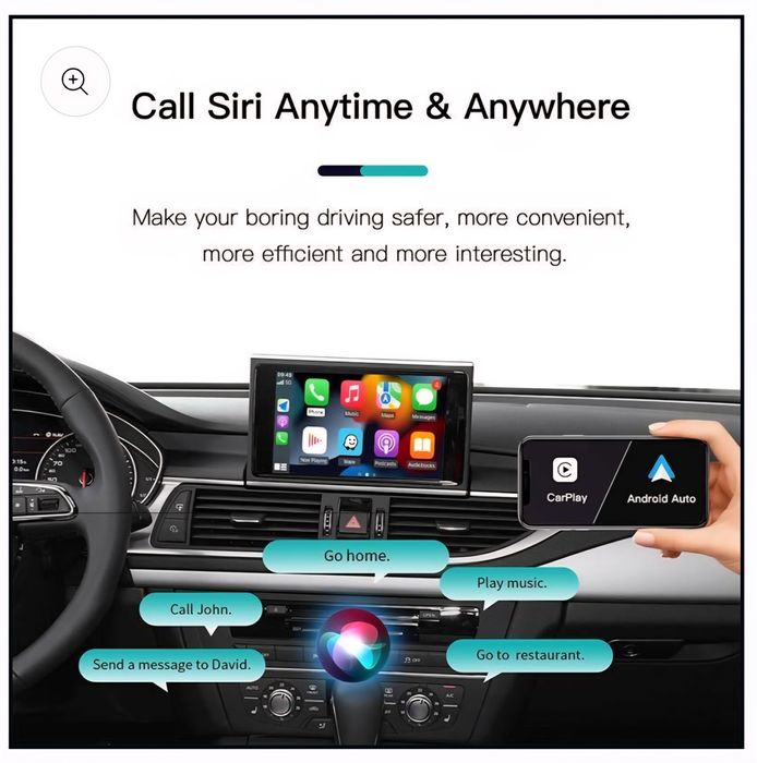 Carplay si android auto Audi