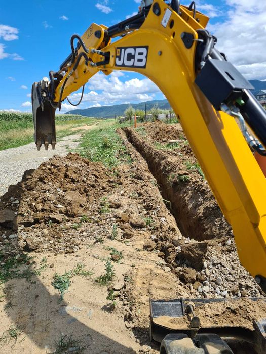 Lucrari Miniexcavator Brasov/sapaturi,fundatii,şanturi,nivelari