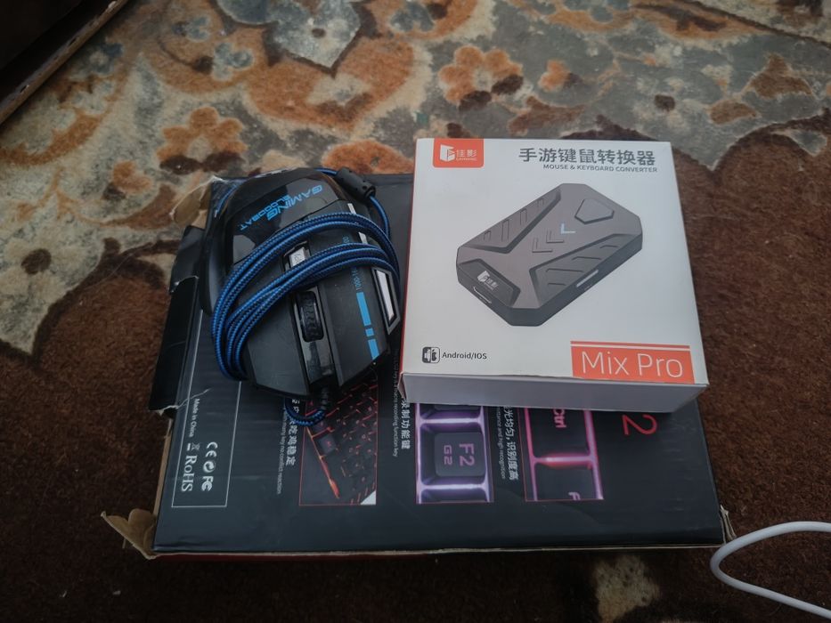 Игровой набор|клавиатура|мышь|конвертер| для телефона
