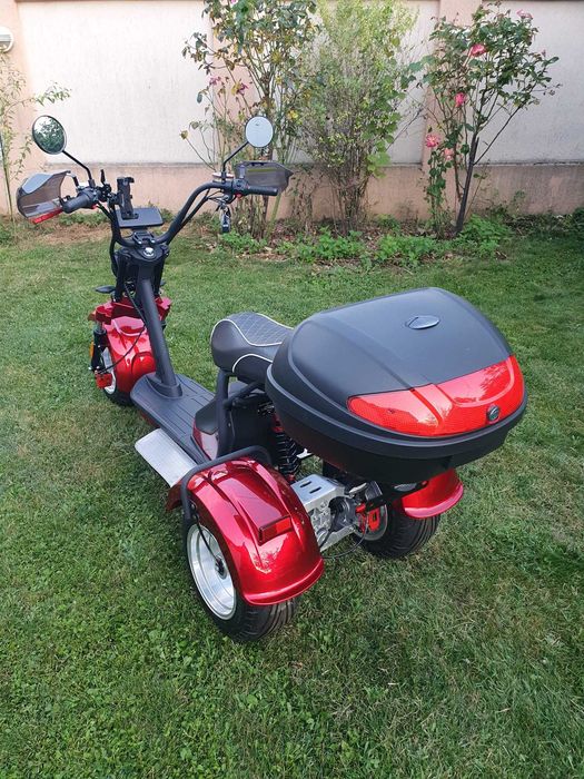 Scuter electric 3 roti SHANSU HM7 (2024) – doar 84 km – inmatriculat