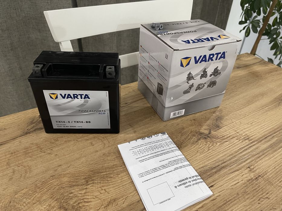 Varta baterie moto