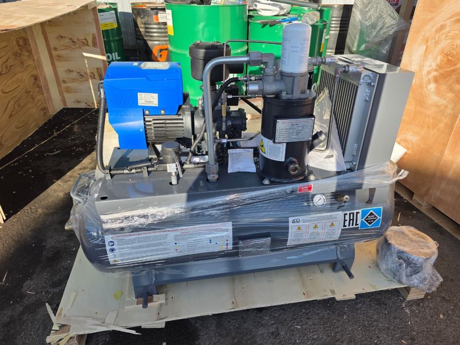 Компресср винатавой с ресивером 220 V
