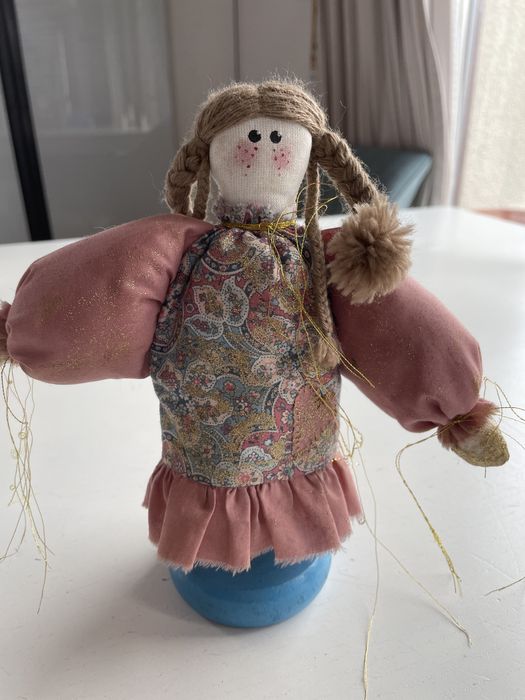 Коледна, зимна декорация, лампички, хартия